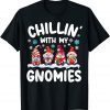 Gnome Christmas Pajama Family Chillin With My Gnomies Classic T-Shirt
