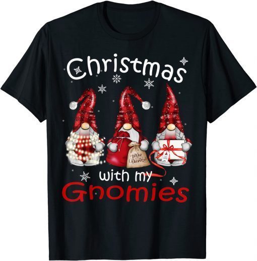 Gnome Family Christmas - Buffalo Plaid Classic Shirt