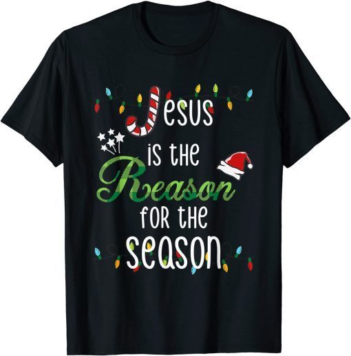 God Jesus Christ Is Reason For The Christmas Season Holiday Gift Shirt