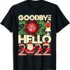 Goodbye 2021 Hello 2022 - New Year's Eve Happy New Year 2022 Gift Shirt