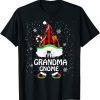 Grandma Gnomies Red Plaid Matching Family Christmas Gift Shirt