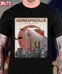 Guineapigzilla Funny Guinea Pig Unisex Shirt