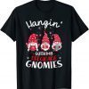 Hanging With My 1St Grade GnomiesTeacher Christmas Gnome Unisex Shirt