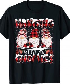 Hanging With My Gnomies Christmas Family Matching Xmas Pj Unisex Shirt