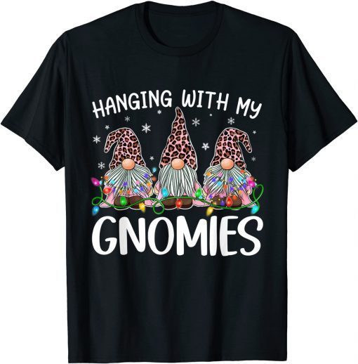 Hanging With My Gnomies Christmas Gnome Ugly Sweater 2022 Shirt