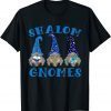 Hanukkah Jewish Shalom Gnomes Chanukah Lights Classic Shirt