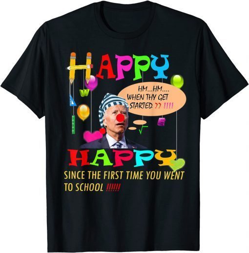 Happy 100 Day Of School For Students Joe Biden Unisex Shirt