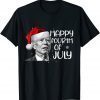 Happy 4th Of July Santa Hat Joe Biden Ugly Christmas Sweater Official Shirt