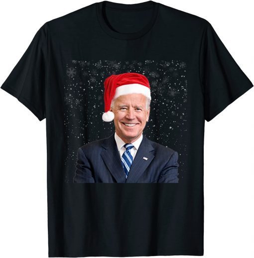 Happy Easter Santa Hat Joe Biden Ugly Christmas Limited Shirt