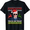 Happy Easter Trick Or Treat Santa Joe Biden Sunglasses Unisex Shirt