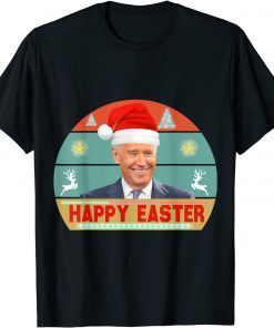 Happy Easter With Joe Biden Ugly Christmas T-Shirt