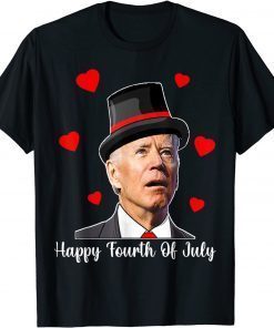 Happy Fourth Of July Joe Biden Confused Valentins day Classic Shirt