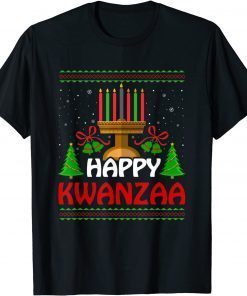 Happy Kwanzaa Ugly Christmas Sweater Celebrate Kwanzaa Gift Shirt