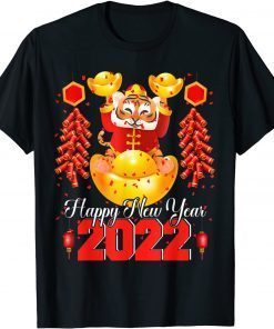 Happy New Year 2022 Cute Lunar New Year Chinese Tiger Year Gift T-Shirt