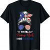 I'm Still A Trump Girl I Make No Apologies Trump 2024 Gift T-Shirt
