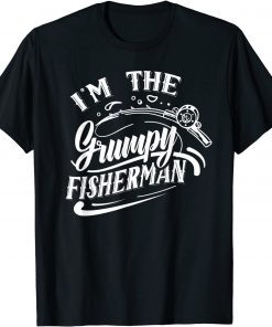 I'm The Grumpy Fisherman Fish Hobby Fishing Fisher Classic Shirt