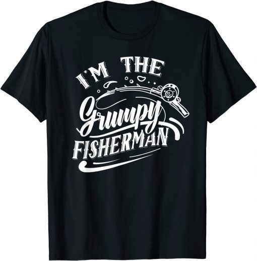 I'm The Grumpy Fisherman Fish Hobby Fishing Fisher Classic Shirt