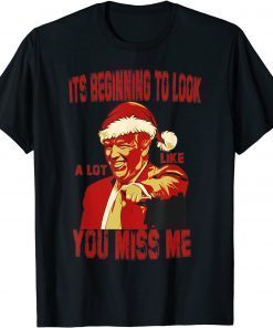 Its Beginning To Look A Lot Like You Miss Me Christmas Gift Shirt