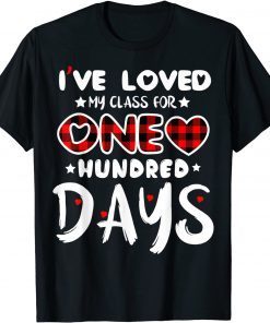 I've loved My Class For 100 Days Of School Buffalo Plaid Unisex Shirt