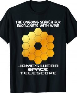 James Webb Space Telescope Wine JWST Item Science Unisex Shirt