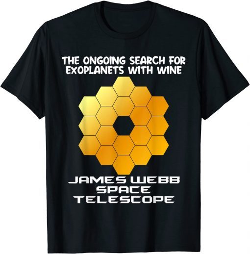 James Webb Space Telescope Wine JWST Item Science Unisex Shirt