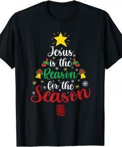Jesus Xmas Is The Reason For The Season Christian Christmas Unisex Shirt