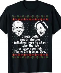 Jingle Joe Biden Santa Biden Ugly Christmas Sweater Limited Shirt