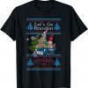 Jingle Joe Biden Santa Impeach 46 Go Brandon USA Ugly Christmas Classic Shirt