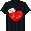 Jobs Love Heart Nurse Valentines Day Unisex Shirt