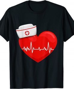 Jobs Love Heart Nurse Valentines Day Unisex Shirt