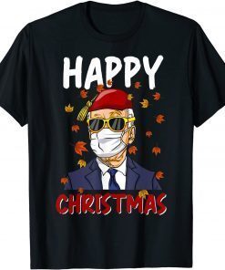Joe Biden Chant Christmas 2022 Santa Hat Anti-biden Gift Shirt