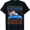 Santa Joe Biden Happy 4th of July Ugly Christmas Sweater Gift Shirt