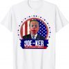Joe Biden Clown Face Joe-ker Ruins America Anti Biden Classic Shirt