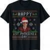 Joe Biden Happy St.Patrick Day Ugly Christmas Unisex Shirt