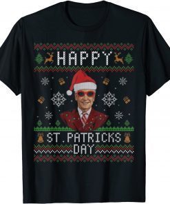 Joe Biden Happy St.Patrick Day Ugly Christmas Unisex Shirt