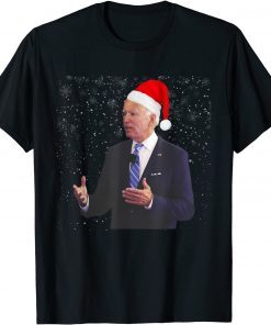 Joe Biden Ugly Christmas Sweater, Joe Biden Santa Hat Xmas Official Shirt