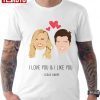Leslie Knope Loves Ben Wyatt Unisex Shirt