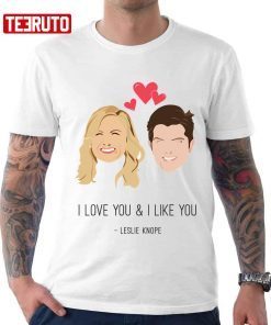 Leslie Knope Loves Ben Wyatt Unisex Shirt
