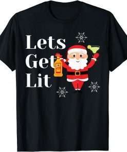 Lets Get Lit Let's Get Lit Christmas Limited Shirt
