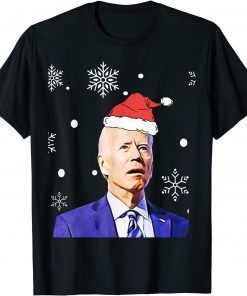 Let's Go 2024 Brandon Christmas MAGA Santa hat T-Shirt