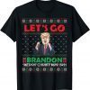 Let's Go 2024 Go Brandon Trump 2024 Ugly Christmas Unisex Shirt