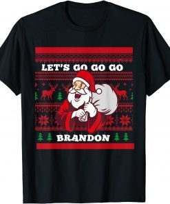 Let's Go Bandon Bransdon Ugly Christmas Unisex Shirt