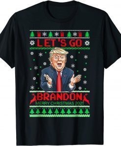 Lets Go Bandon Trump Merry Christmas 2021 Official Shirt