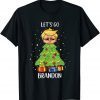 Let's Go Bradon Donald Trump Christmas Tree Sweater Gift Shirt
