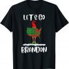 Let's Go Brandon Brayden Braden US Flag Sassy Elf Christmas Gift Shirt