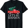 Let's Go Brandon Christmas Tree on Car Xmas Vacation Official Shirt