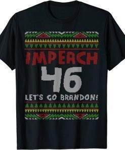 Let's Go Brandon Liberal Chant Ugly Christmas Xmas Official Shirt