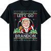 Lets Go Brandon Trump Christmas Anti Biden Vintage Unisex Shirt