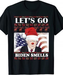 Let's Go Brandon Trump Christmas Sweater Vintage Unisex Shirt