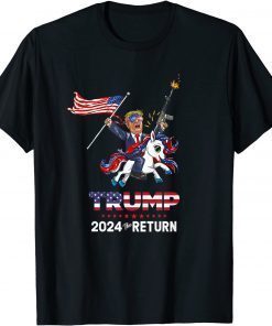 Lets Go Brandon Trump Return 2024 Limited Shirt